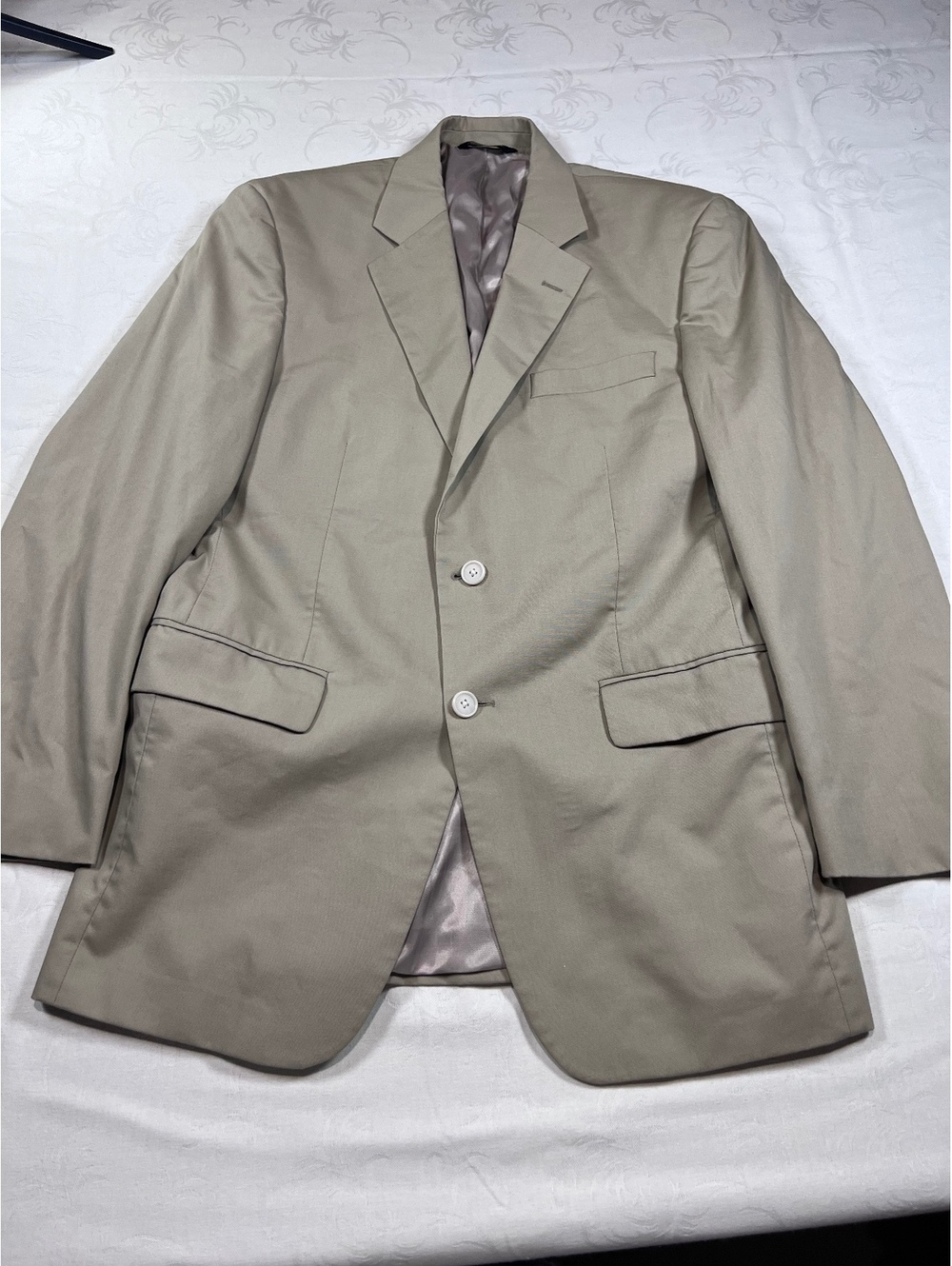 Jos.A.Bank Suit Jacket Blazer Khaki Size 40 Regular